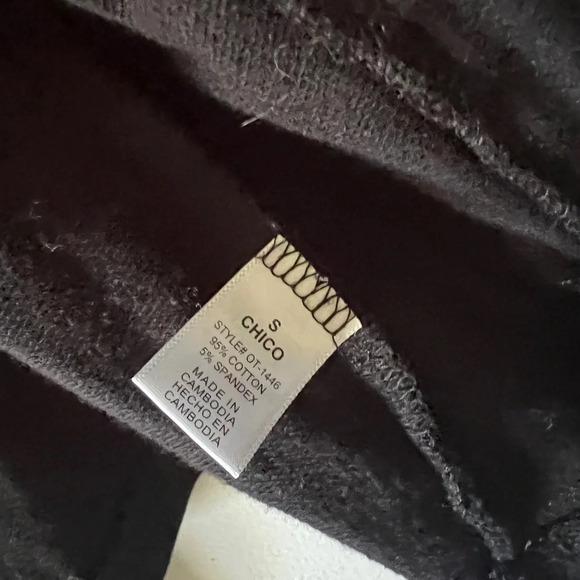 Zenana Outfitters Black Moto Style Jacket - Small - Picture 4 of 5